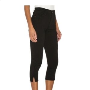 Frame 24 jeans black Capri Le High Petal pusher
